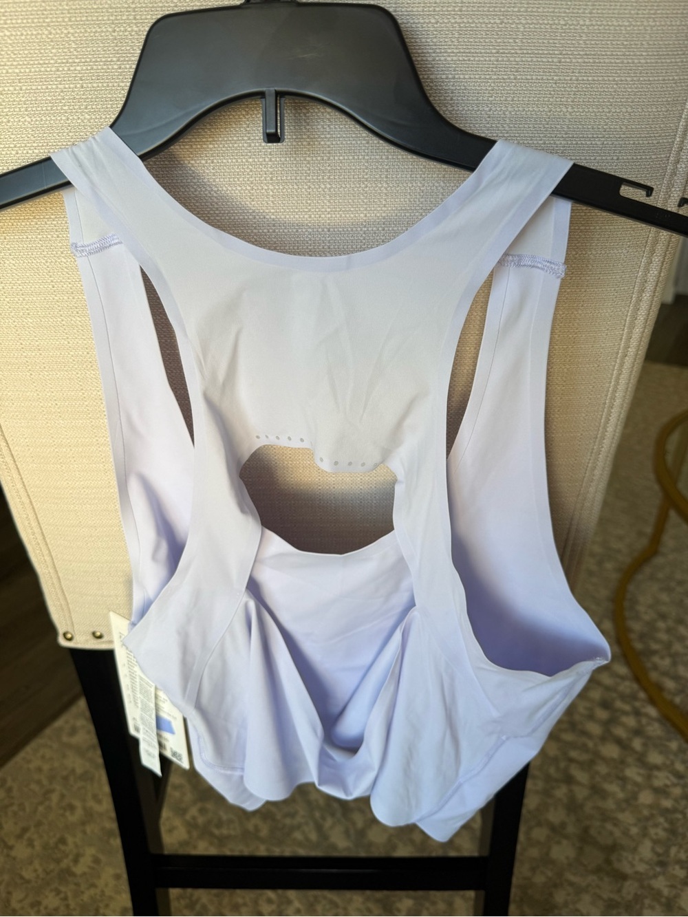 Lululemon Fast and Free Tank Top Light Serene Blue XL NWT Running - Picture 6 of 6